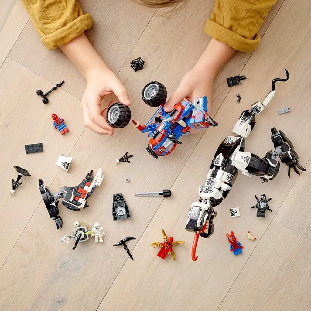 Venomosaurus Articulé et Spider-Buggy : Kit de Combat Marvel 76151 - 5