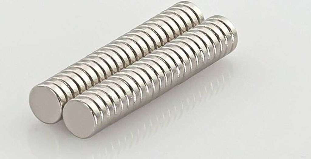 5 x Oblique Unique Neodym Magnet Extrem N52 ø 4 x 1 mm Produktbild 