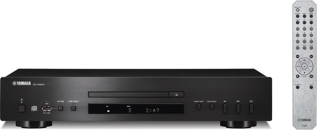 YAMAHA CD-Player (Schwarz) CD-S303 Produktbild 