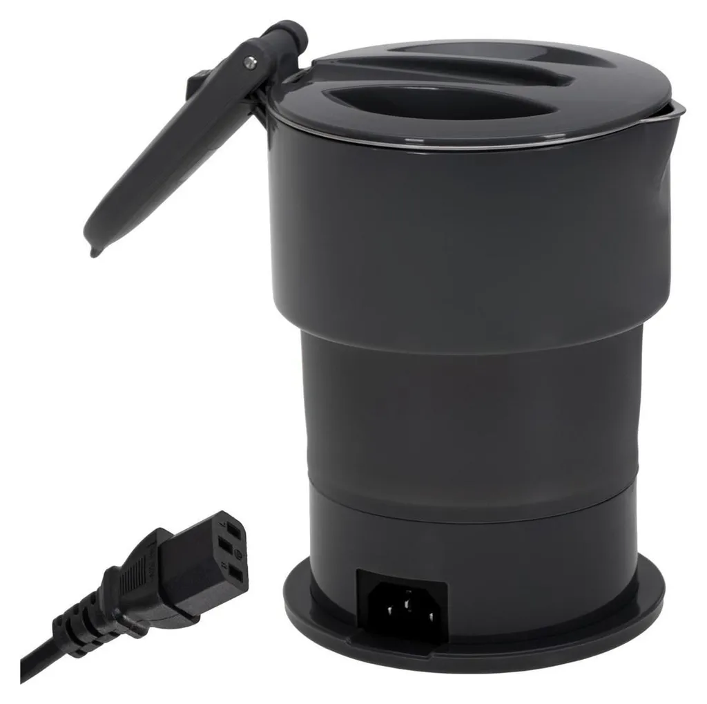 Bouilloire pliable ADLER AD 1377 g grise : la solution gain de place 0,6L - 7