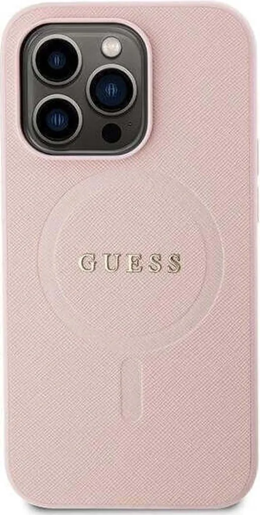Recensione Cover Guess iPhone 13 Pro MagSafe Rosa Saffiano - 3