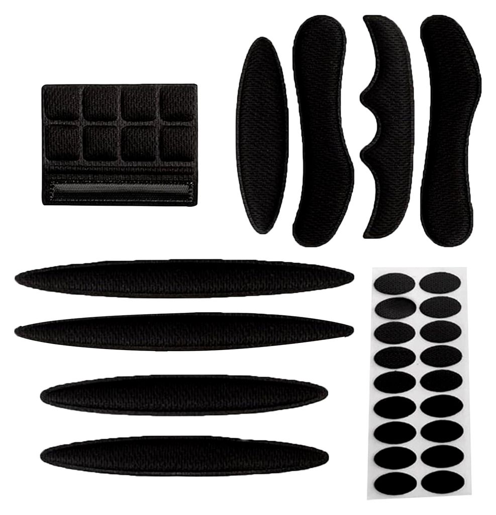 Universal Fahrradhelm Innenpolster Ersatz Schaumstoffpolster Schwarz