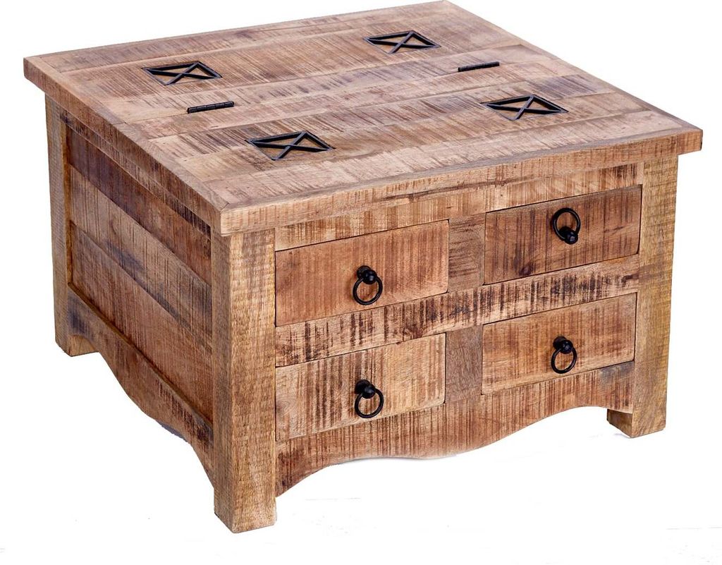 Couchtisch 70cm Holz Design Tisch Modern Wohnzimmer JETZT KAUFEN