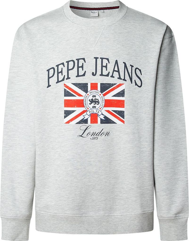 Pepe Jeans Mercer Sweatshirt Grau S Mann Grau S