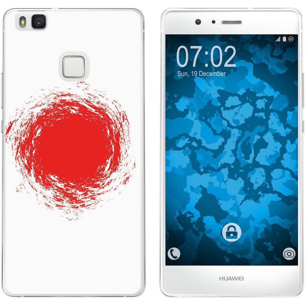 PhoneNatic Case kompatibel mit Huawei P9 Lite Silikon-Hülle WM Japan M7
