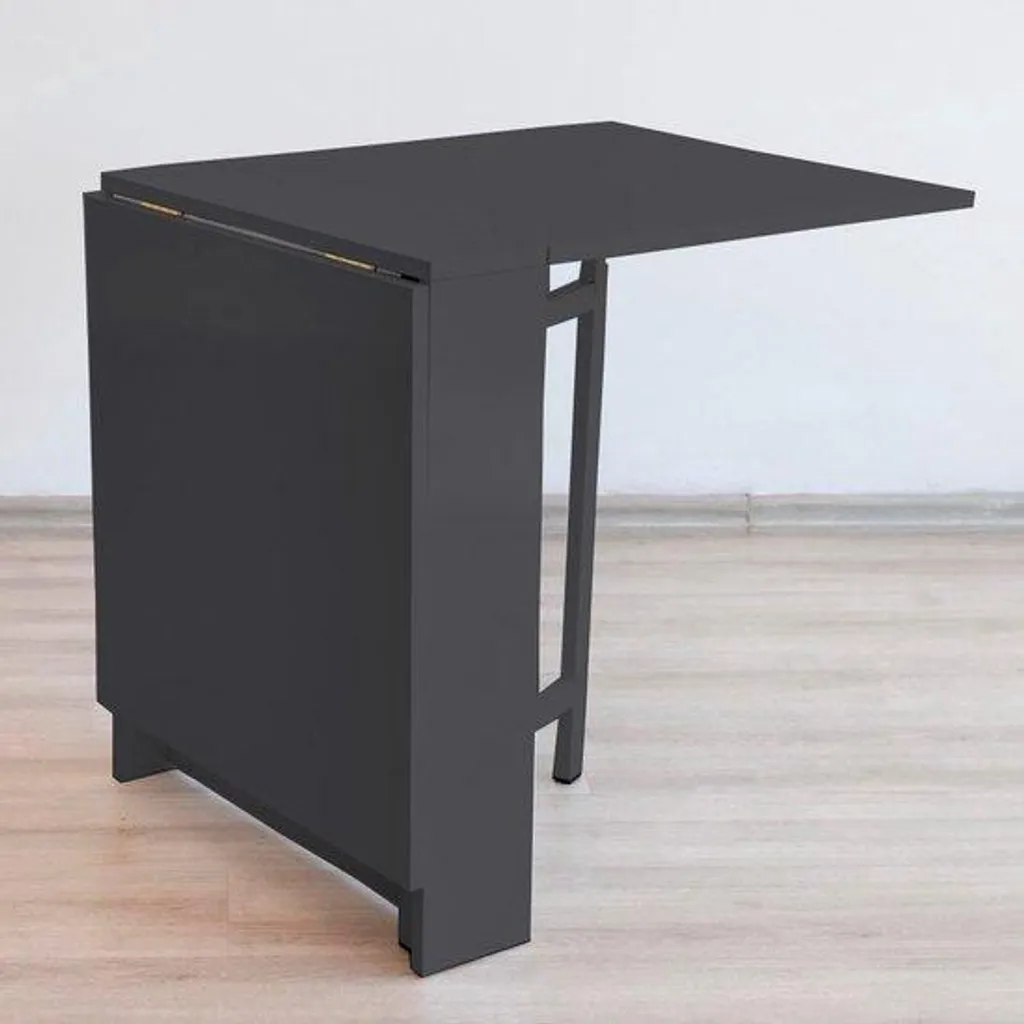 Table extensible Dekornik anthracite : Finis les manques de place à table - 3