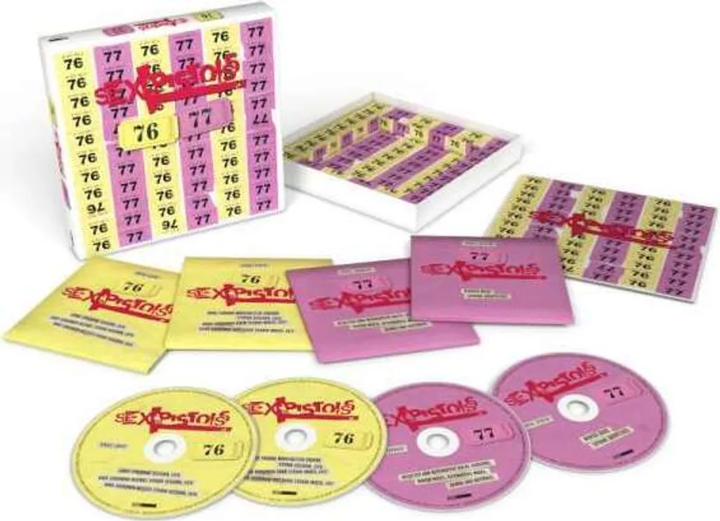 Coffret Sex Pistols 76-77 (4 CD) Anthology - Édition Collector Culte