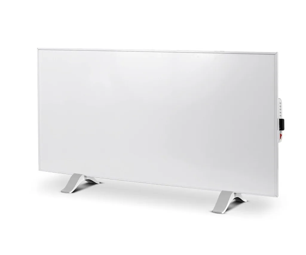 Radiateur Infrarouge Anti-Air Sec 500W Connecté Gris pour Maison Saine
