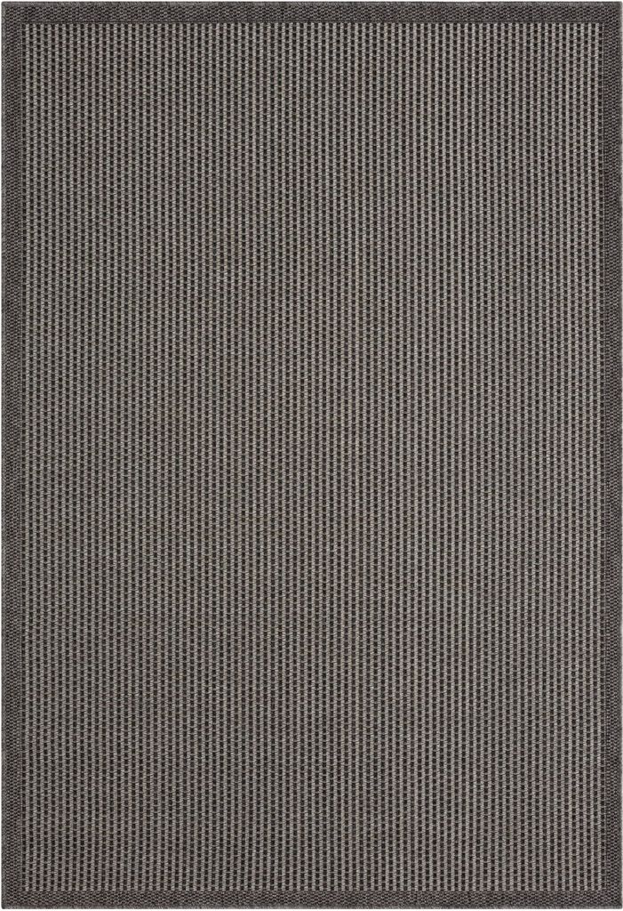 MY-RUG Outdoor-Teppich "Fiona II" 320X240 cm, schwarz, mit natürlichem, schlichten Design für deinen Außenbereich