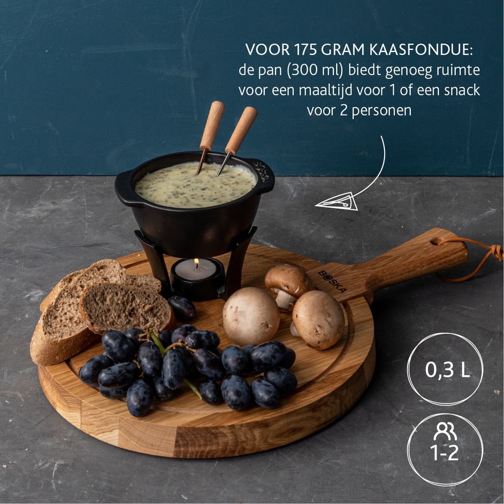 Boska Fondueset Party Mini - Fondue für Käsefondue - Mit Produktbild 2