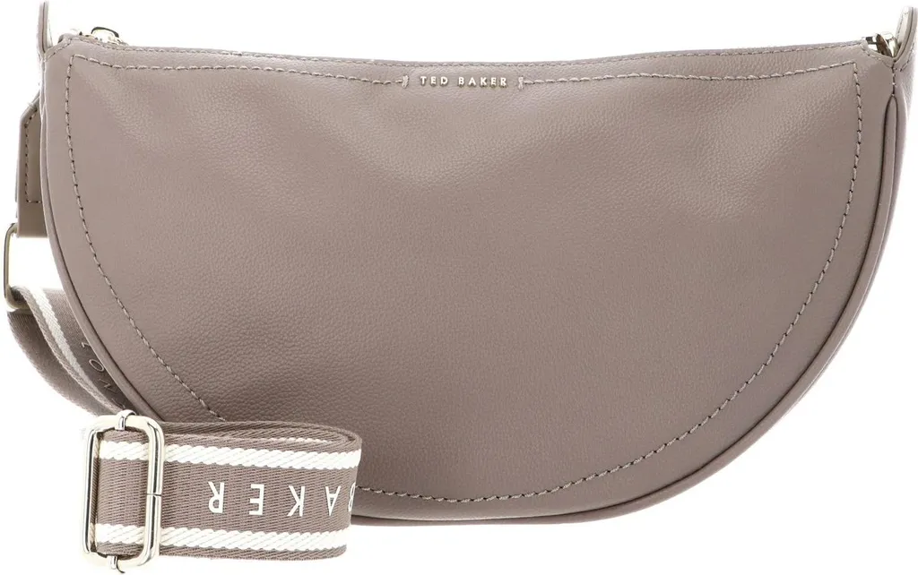 Borsa Mezzaluna Ted Baker Lorreen Pelle Taupe - Must-Have 2024