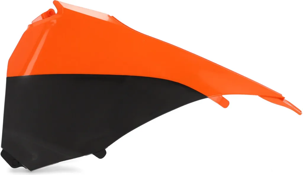 Couvercle boîte à air KTM ACERBIS orange et noir pour enduro et cross