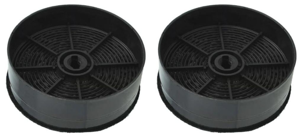 2x Trade-Shop Aktivkohle-Filter kompatibel mit Smeg Produktbild 