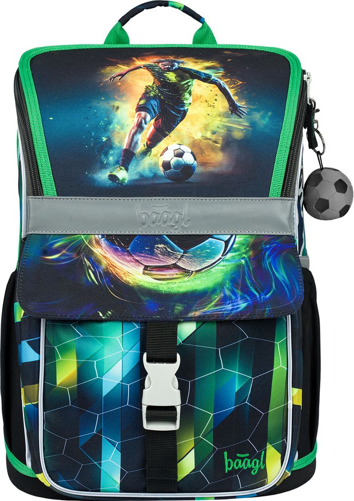 BAAGL Školská aktovka Futbal Hráč Obrázok produktu 