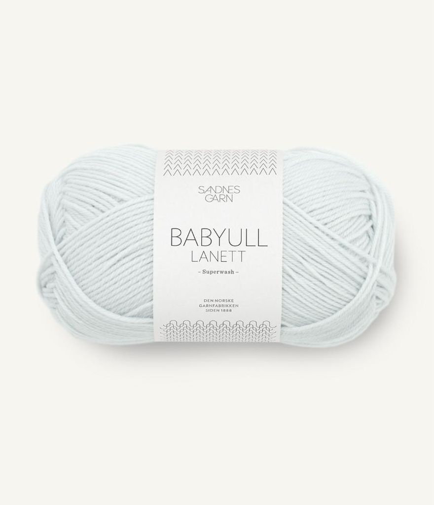 Sandnes Babyull Lanett 50g artic ice 5811