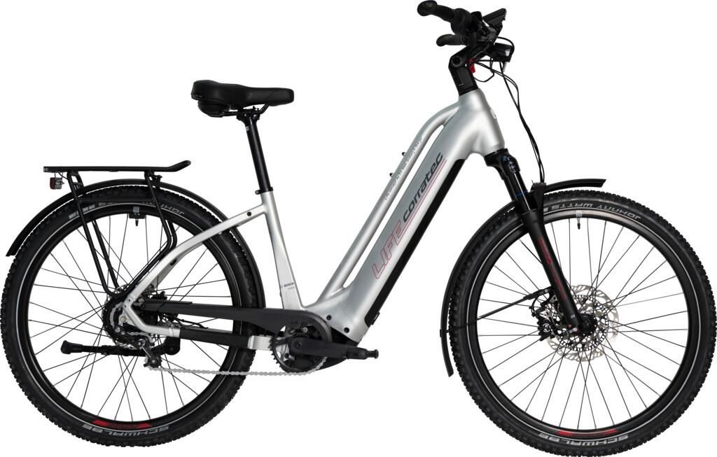 LIFE CX7 ABS in silver/cool grey/red