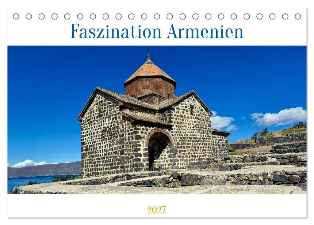 Faszination Armenien (Tischkalender 2027 DIN A5 quer), CALVENDO Monatskalender