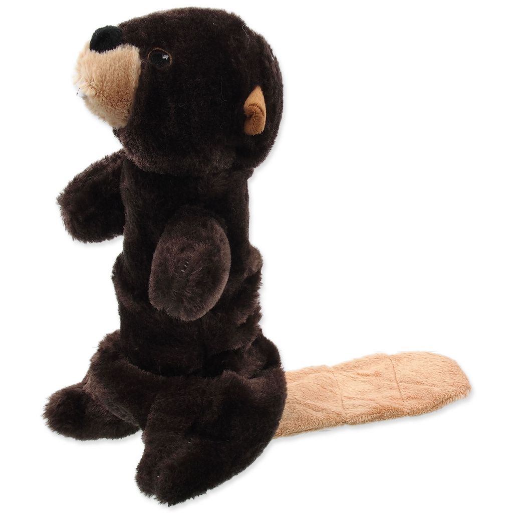 Zabawka DOG FANTASY Skinneeez Pluszowy piszczący bóbr 45 cm Zdjęcie produktu 