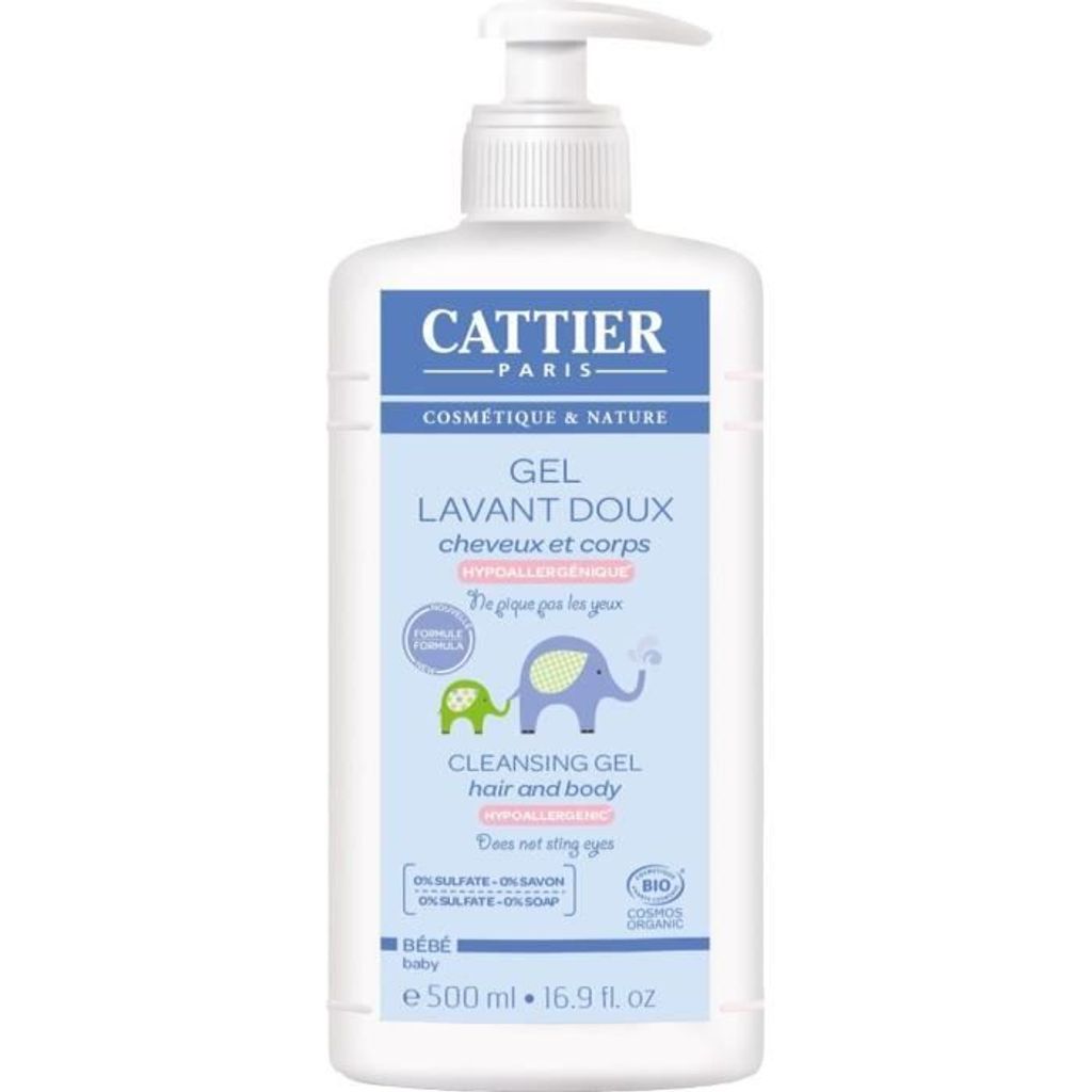Cattier Baby Hypoallergenic Cleansing Gel 500ml