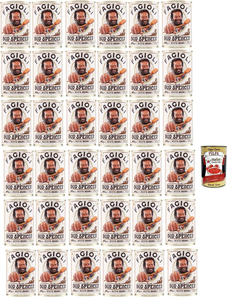 Bud Power- Bud-Spencer-Bohnen fertig zum Probieren 36 x Produktbild 