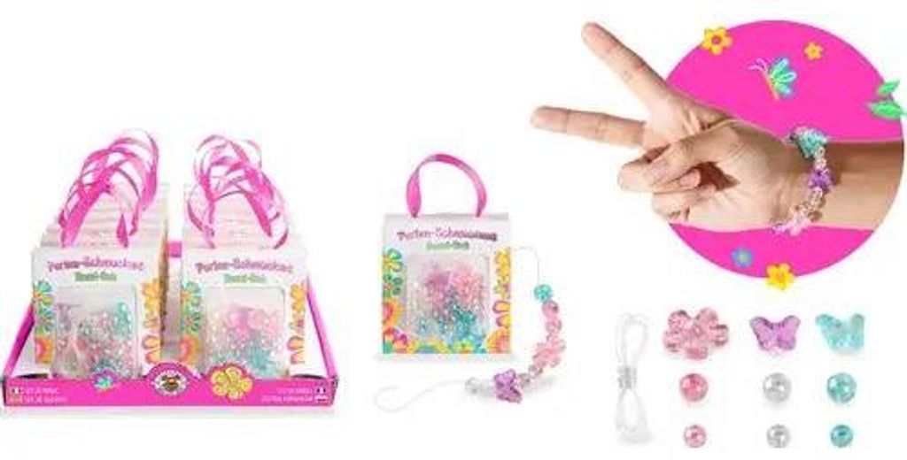 Trendhaus GF-6 Perlenzauber-Schmuckset Werde Schmuckdesigner und fädele dein individuelles Lieblingsstück - perfekt für Armbänder,