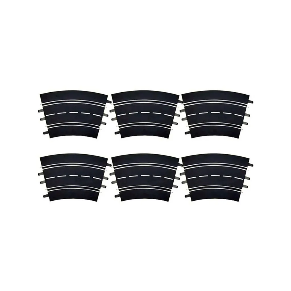 Pack de 6 Courbes Evolution 2/30° pour Agrandir votre Circuit de Voiture - 5