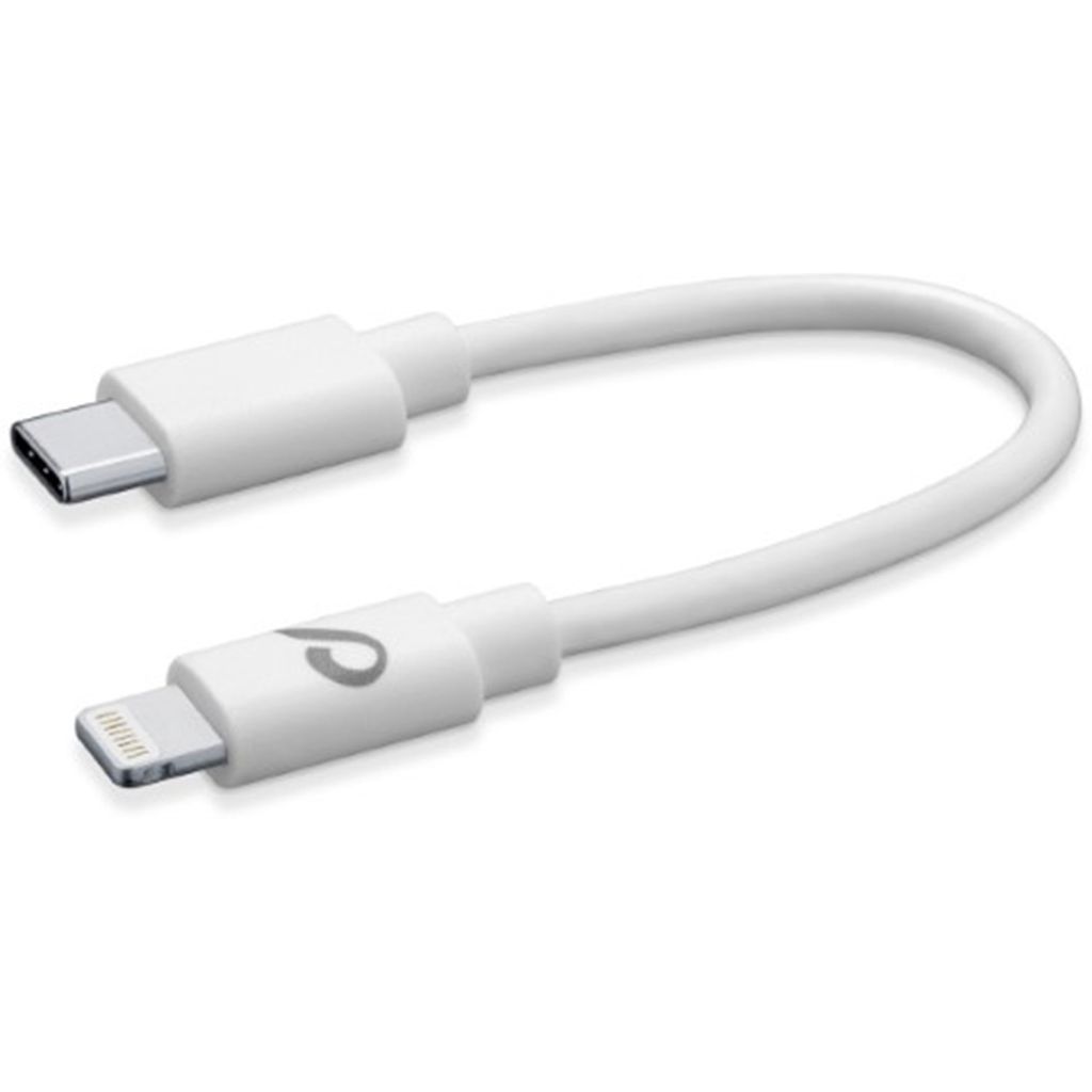 Cellularline Power Cable 15cm - USB-C to Lightning, 0,15 m, Produktbild 