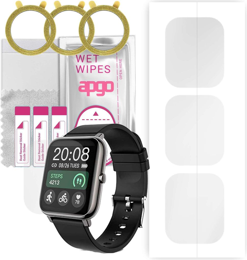 apgo 3 Stück Schutzfolie, klar, kompatibel mit Popglory P22 Produktbild 