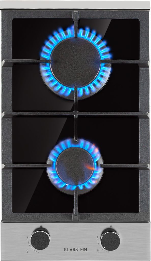 Klarstein Plynový varič 2-horákový, 4000 W vstavaný plynový Obrázok produktu