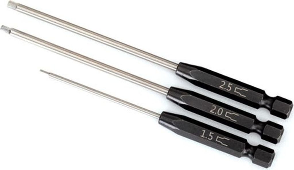 TRAXXAS Speed-Bit Set, Innensechskant Gerade 3teilig 1/4Zoll TRX8715