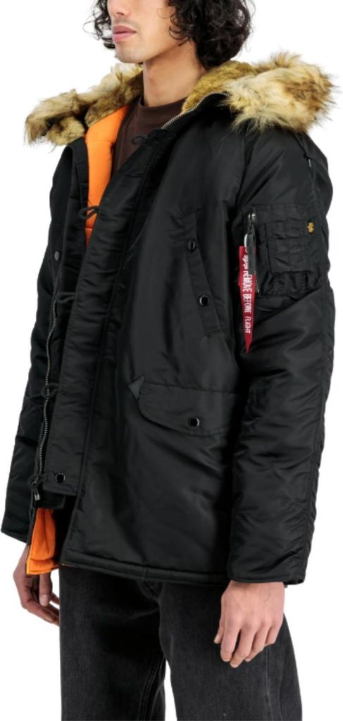 ALPHA INDUSTRIES – Herrenjacke N-3B VF 59 Winterjacke – Größe S