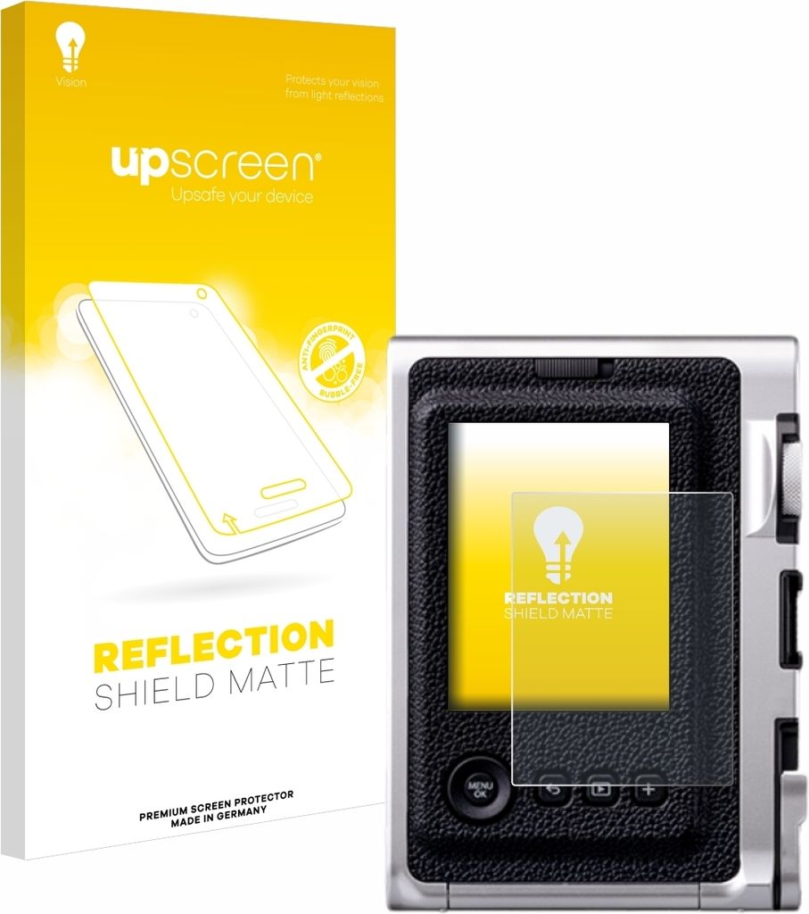 upscreen Schutzfolie für Fujifilm Instax Mini Evo Displayschutz Displayschutzfolie Folie Matt Entspiegelungsfolie