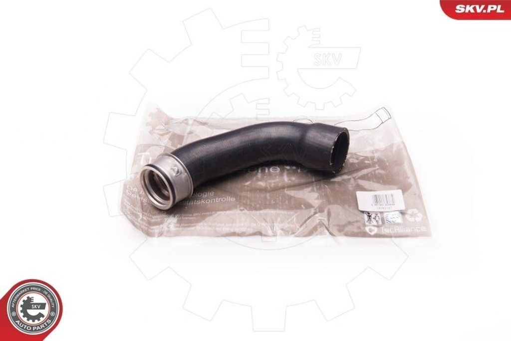 ESEN SKV 24SKV187 Turbo Ladeluftschlauch für VW POLO (9N) Fox Schrägheck (5Z1, 5Z3, 5Z4) für SKODA Fabia II Schrägheck (542) Fabia II Combi (545)