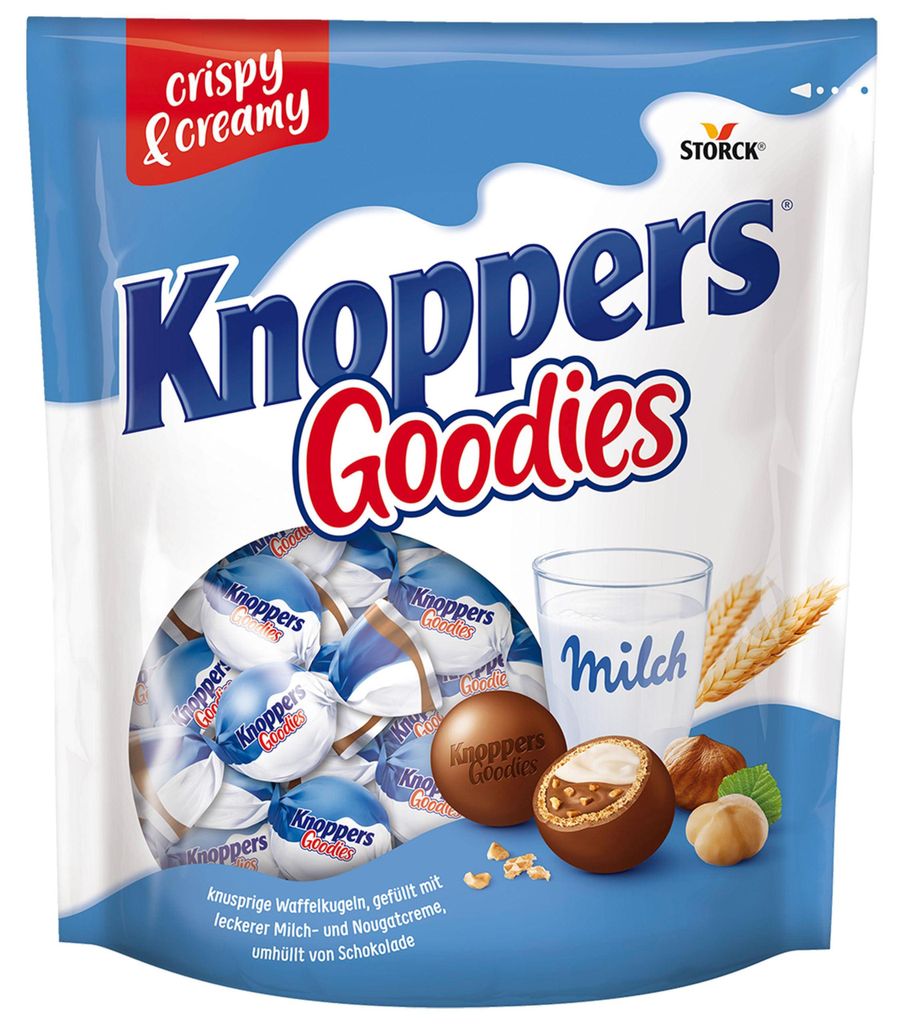 Knoppers® 473230 Knoppers® Goodies Schokobonbons 180,0 g Immagine del prodotto 