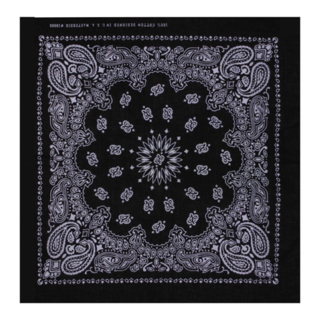 Urban Classics bandana bandana szalik maska czarny Zdjęcie produktu 