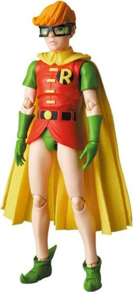 Set de 2 Figurines de Collection Batman et Robin MAFEX Version Bleue DC - 10