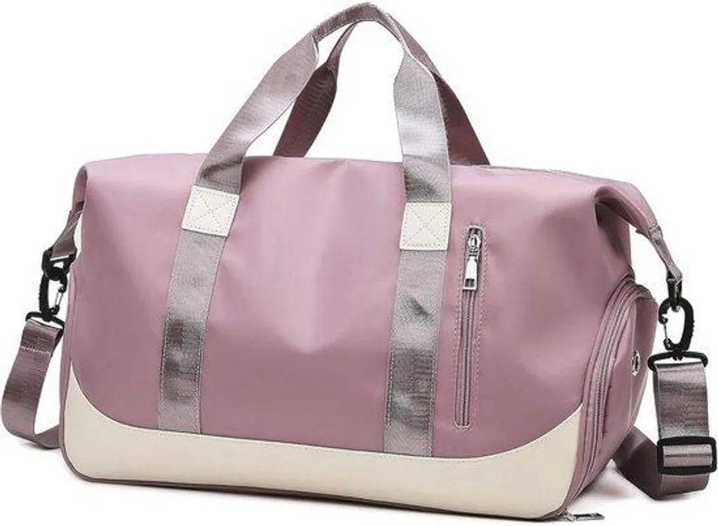 Sac de fitness femme et bagage cabine résistant avec poches de rangement