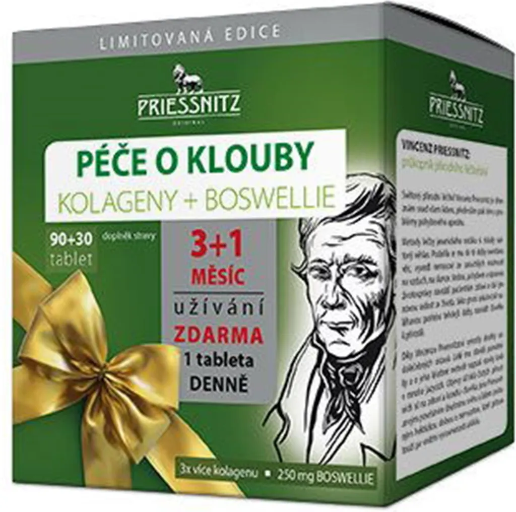 Supporto Articolazioni Priessnitz 120 Tbl | Collagene e Boswellia