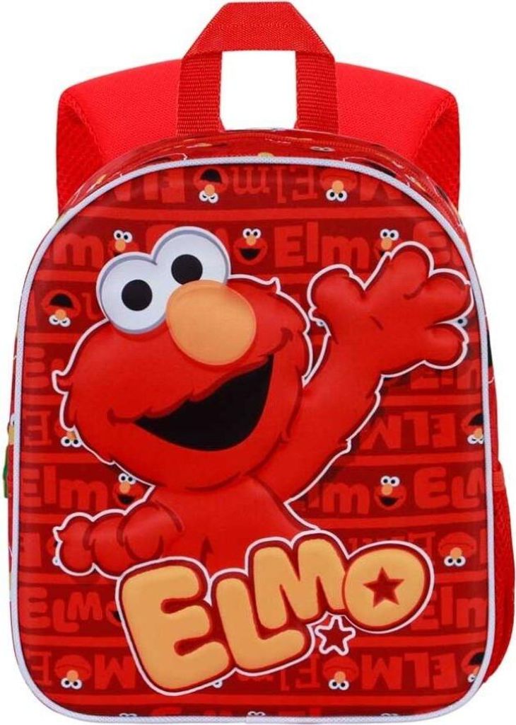Sesame Street Elmo 3D Rucksack 30cm