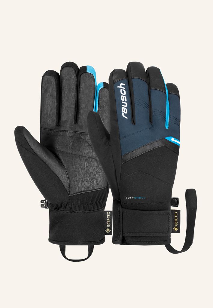 Reusch Fingerhandschuhe Blaster GORE-TEX mit wasserdichter Membran 4471 dress blue / black 8