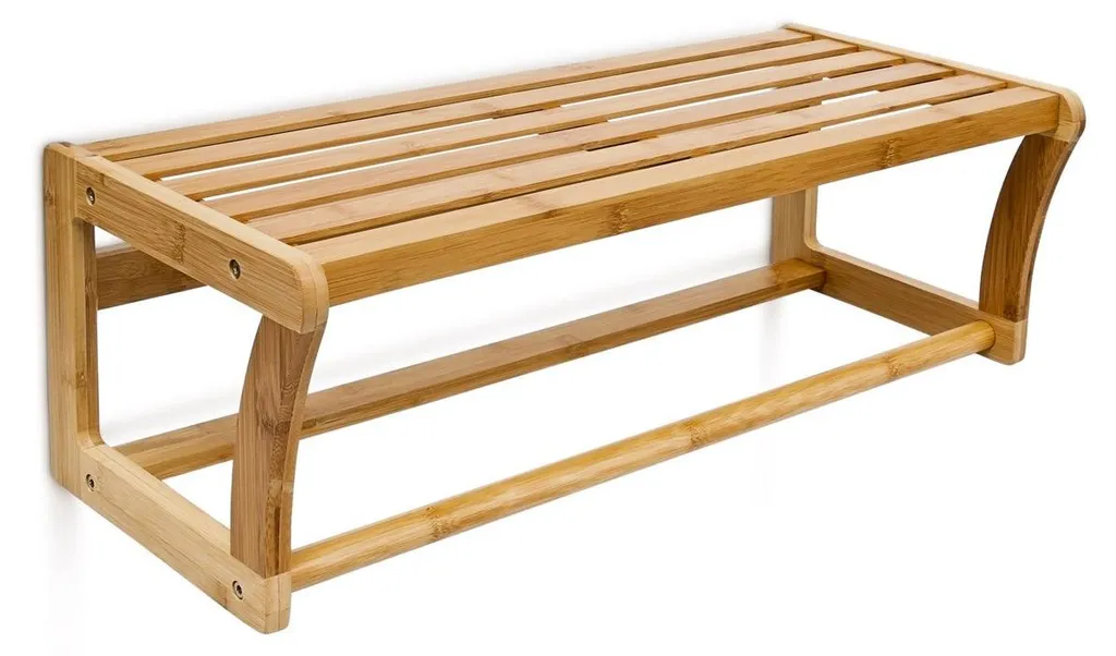 Étagère murale bambou : finissez-en avec le désordre en salle de bain