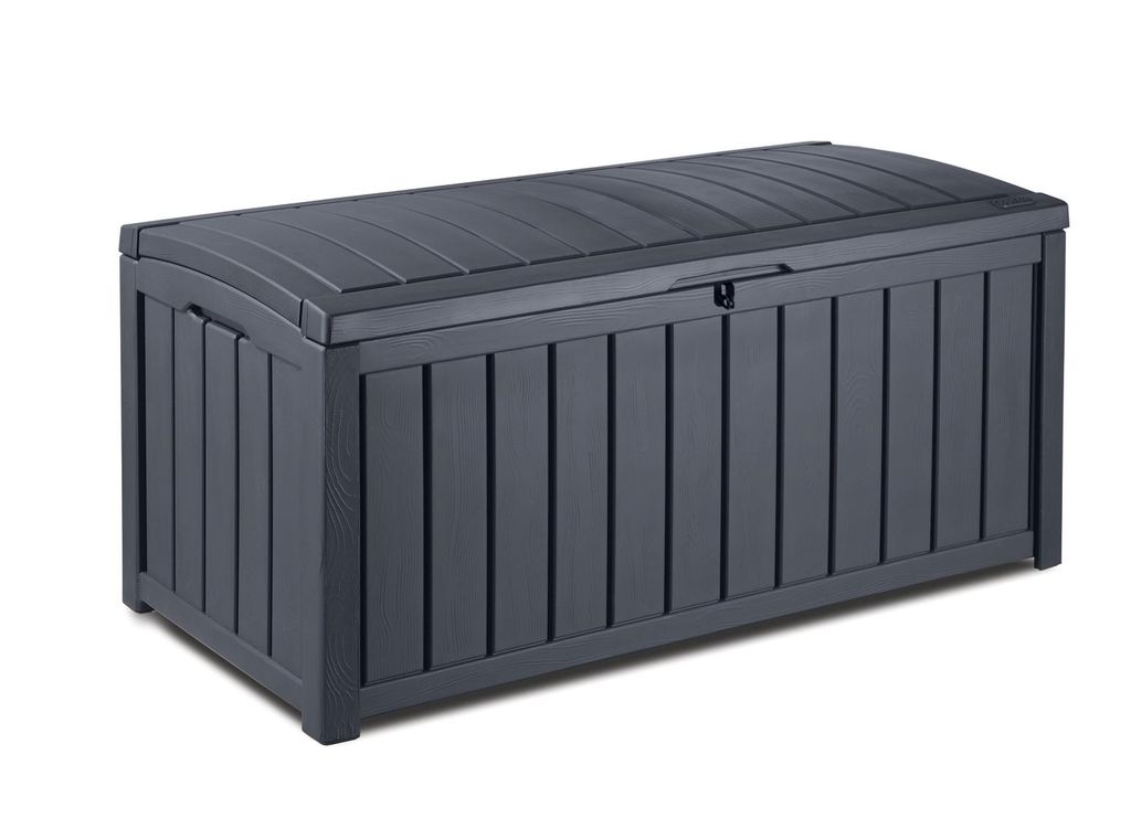 Keter Glenwood Kissenbox, Auflagenbox, 390 Liter Volumen, Produktbild 