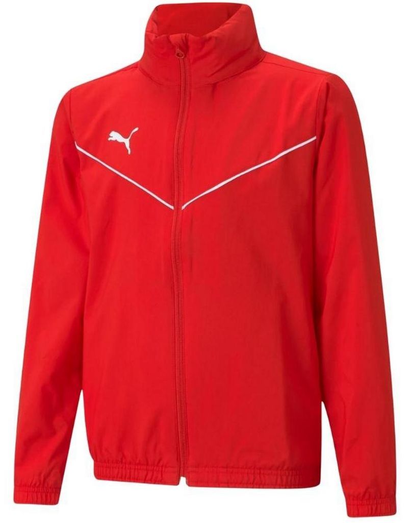 Puma - "TeamRISE" Jacke Allwetter für Kinder MR980 (158-164) (Rot)