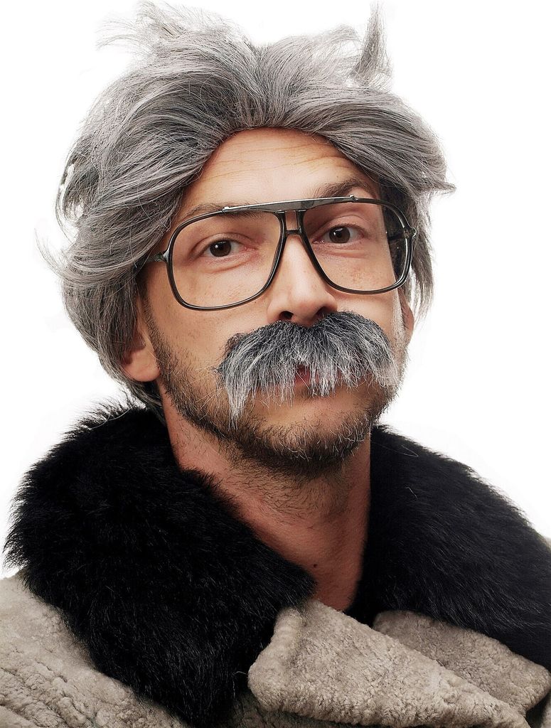 WIG ME UP Opa Großvater Perücke & Bart 4129 Produktbild 