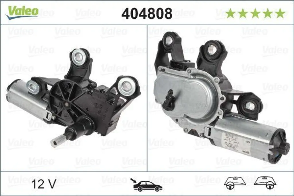 Moteur Essuie-Glace Arrière pour VW Transporter V : Visibilité Totale