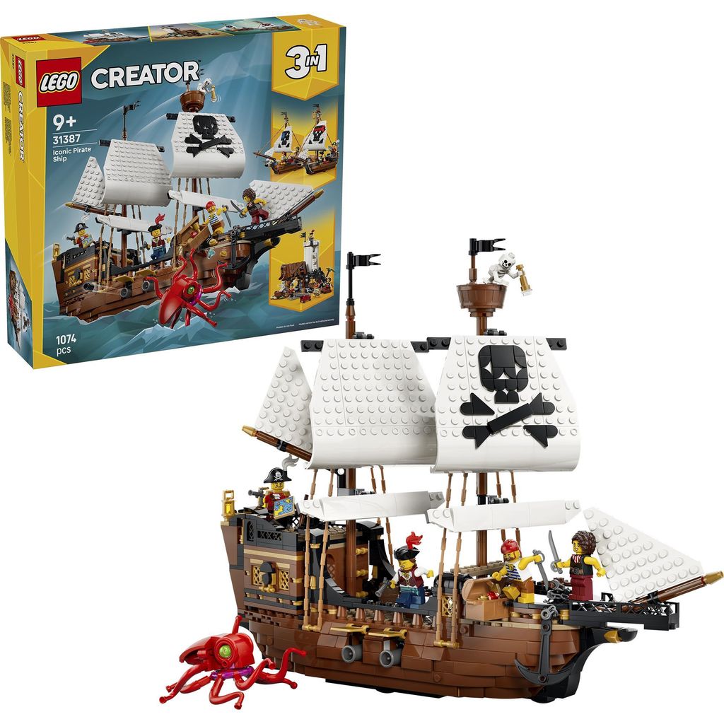 LEGO Creator Kultovní pirátská loď, Sada na stavění, 9 Obrázek produktu 