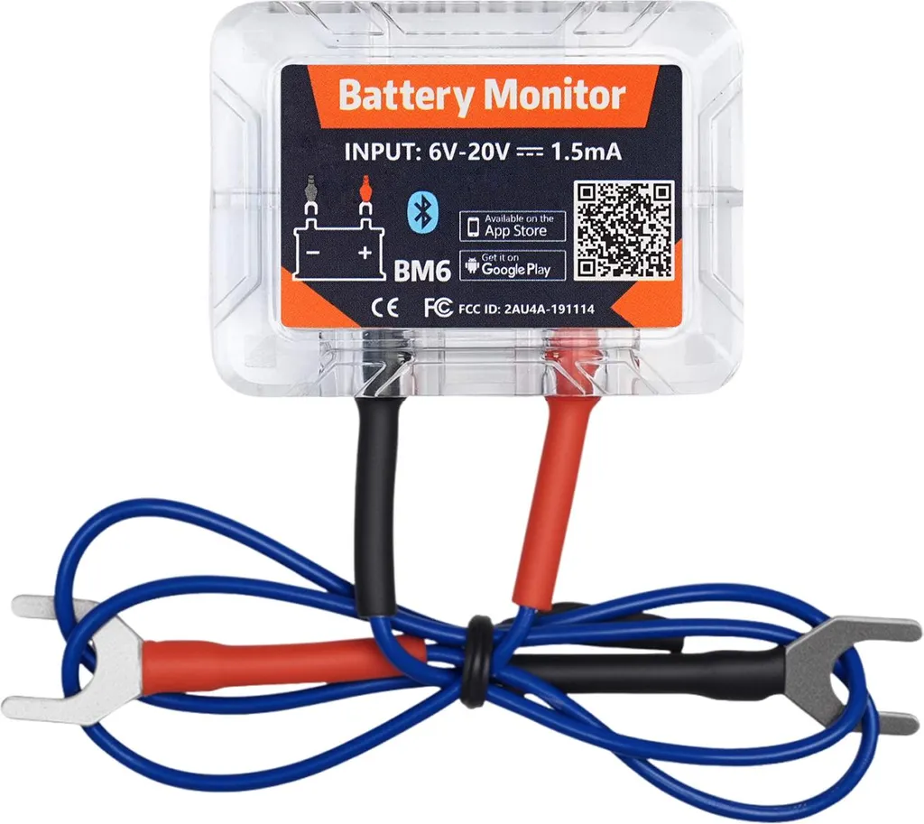 Contrôleur de batterie 12V pour voiture moto et bateau via mobile