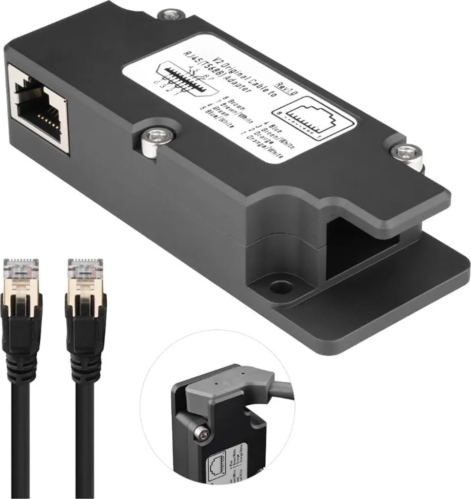 Adaptateur Dishy V2 vers RJ45 : Solution PoE pour Starlink Instable