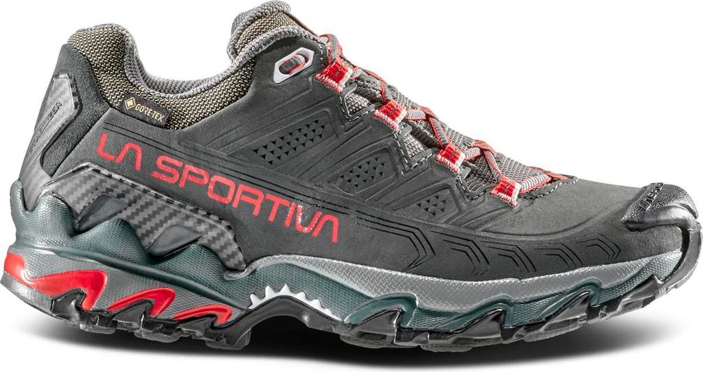 La Sportiva Ultra Raptor II Leather GTX Multifunktionsschuhe Damen Charcoal/Lollipop 39