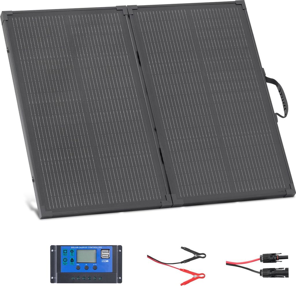 VEVOR Skládací solární panel 100 W, 16BB N-typ Přenosný Obrázek produktu 